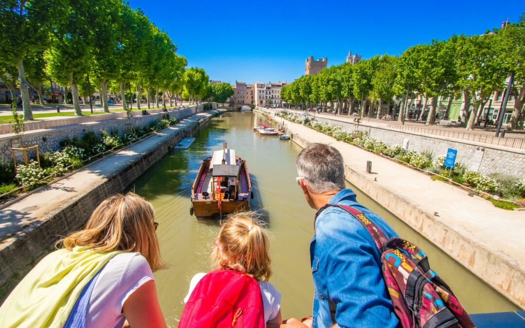 Histoire et activités sur le Canal de la Robine à Narbonne